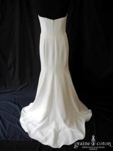 Carolina Herrera - Création en crêpe de soie fluide ivoire