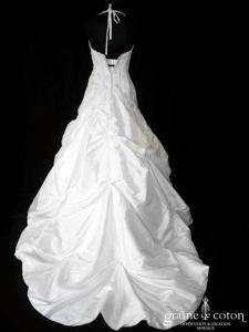 Sincerity Bridal - Robe en taffetas et dentelle ivoire