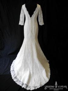 Votre Majesté - Création en dentelle ivoire