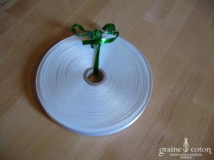 Ruban de satin blanc - au mètre