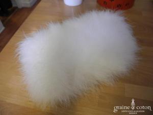 Manchon en marabout ivoire