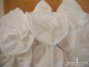 Petit sac en satin blanc enfant