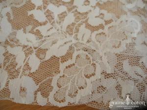 Pronuptia - Mitaines mi longues en dentelle ivoire