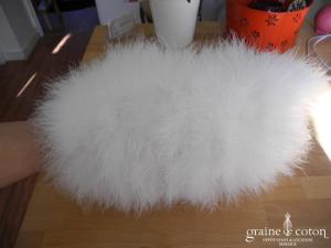 Cymbeline - Manchon en duvet cygne ivoire