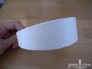 Création - Serre tête en soie ivoire