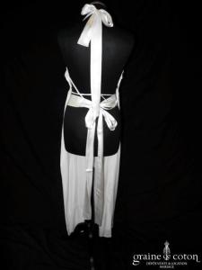 Aurélia Hoang - Création empire en crêpe de soie et satin