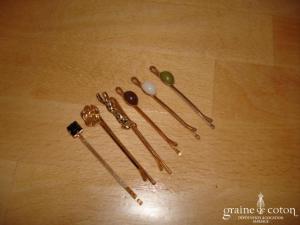 Petites barrettes à motifs - Vendues par 2