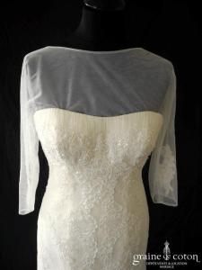 Pronovias - Prototype sirène en dentelle ivoire
