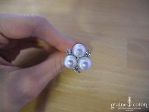 Claire's - Lot de 5 pics à cheveux perles