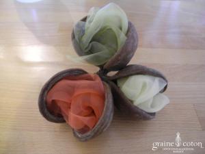 Écorce triple pour une déco bio