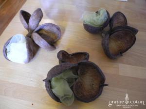 Écorce triple pour une déco bio