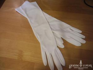 Gants Neyret mi longs blancs