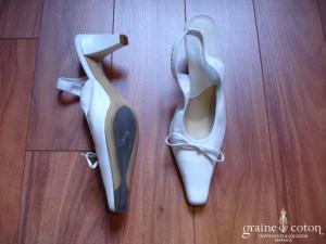 Elizabeth Stuart - Chaussures en cuir blanches