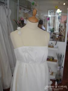 Eponyme - Robe empire ivoire