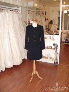 123 - Tailleur bleu marine