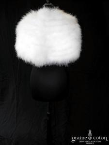 Étole en duvet de cygne ivoire