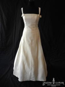 Catherine Varnier - Création en mikado de soie ivoire