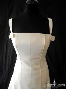 Catherine Varnier - Création en mikado de soie ivoire