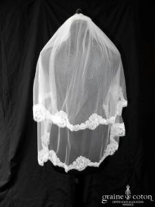 Bianco Evento - Voile mi long 