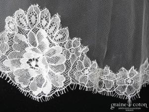 Bianco Evento - Voile mi long 