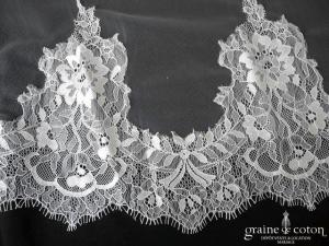 Bianco Evento - Voile long de 300 cm en 