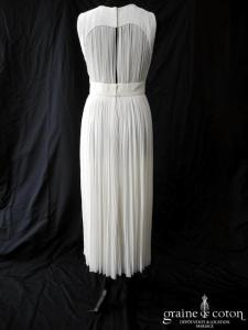 Chloé - Création en mousseline et crêpe de soie plissée