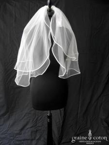 Bianco Evento - Voile double court 