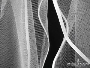 Bianco Evento - Voile double court 