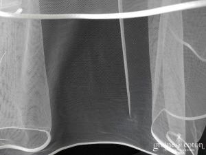 Bianco Evento - Voile double mi long 