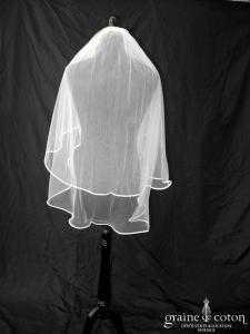 Bianco Evento - Voile double mi long 