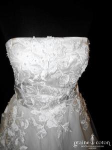 Faust - Robe courte en tulle et dentelle