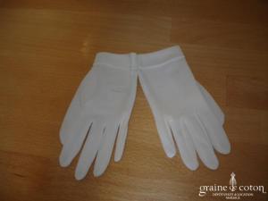 Gants enfant blancs