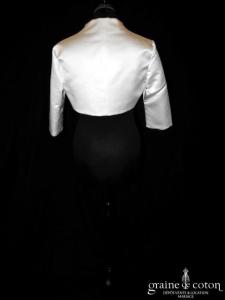 Cymbeline - Boléro en satin ivoire