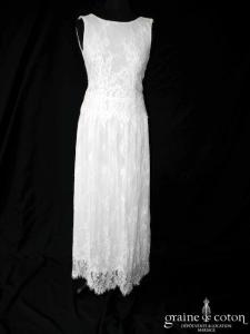 Derhy - Robe mi longue en dentelle