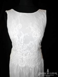 Derhy - Robe mi longue en dentelle