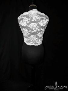 Ian Stuart - Étole Cadillac en dentelle ivoire