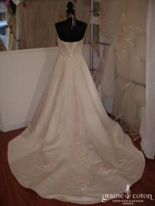 Lucas Borgèse - Robe de mariée et sur-traîne amovible