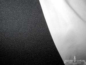 Emelie Costa pour Cymbeline - Boléro en taffetas ivoire manches tourbillon