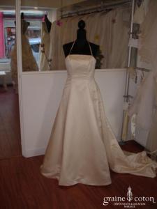 Lucas Borgèse - Robe de mariée et sur-traîne amovible