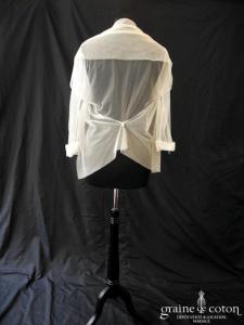 Rosa Clara - Boléro en tulle fluide à manches longues