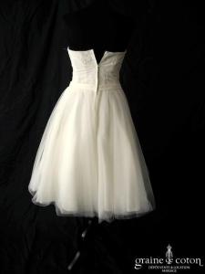 Orea Sposa - Robe mi longue en tulle ivoire