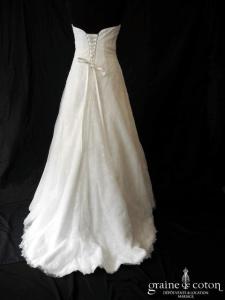 Lilly - Robe en dentelle drapée