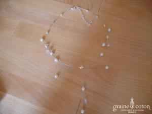 Au fil perlé - Tour de cou étincelle