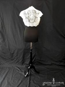 Rosa Clara - Boléro court en dentelle de Calais