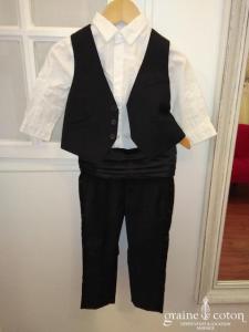 H&M et Obaïdi - Costume 4 pièces noir