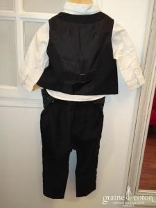 H&M et Obaïdi - Costume 4 pièces noir