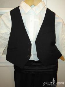 H&M et Obaïdi - Costume 4 pièces noir