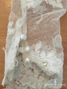 Hervé Mariage - Mitaines / manches en dentelle de Calais