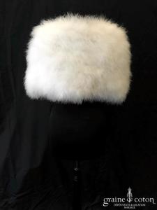 Hervé Mariage - Boléro en duvet / plumes ivoire clair