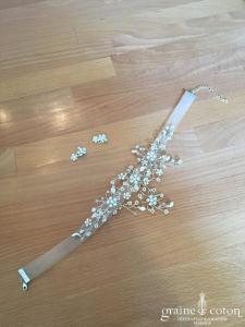 Perlipopette - Parure en tulle et strass